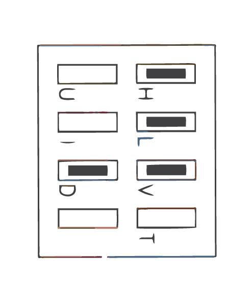 Schema del contatto
