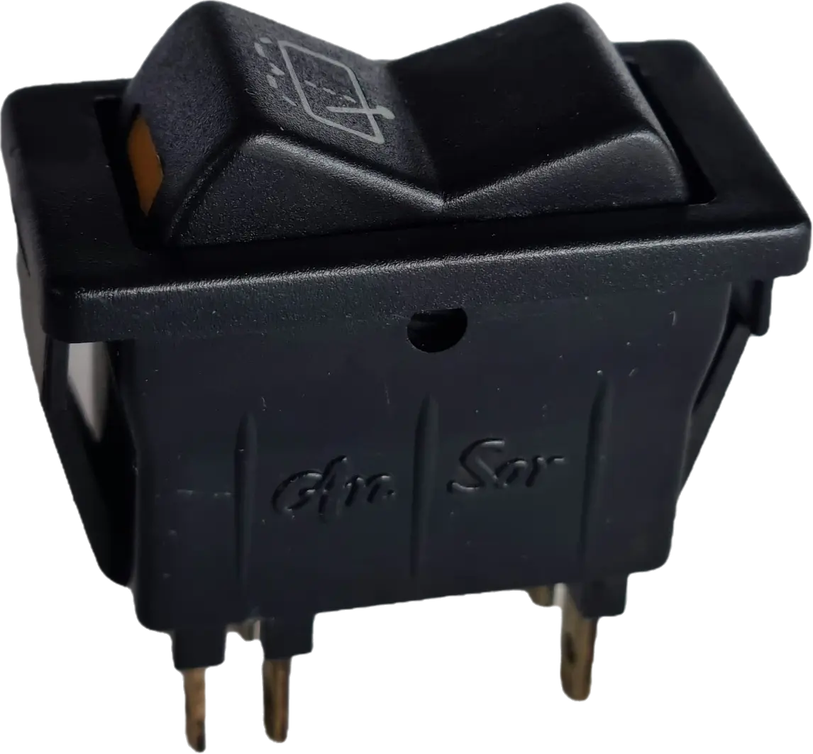 Stable rear wiper switch
