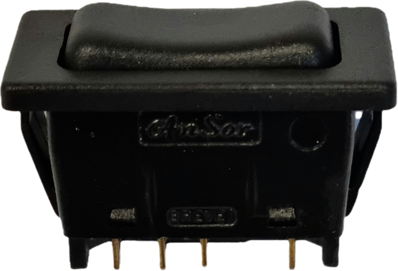 Momentary door lock/unlock switch
