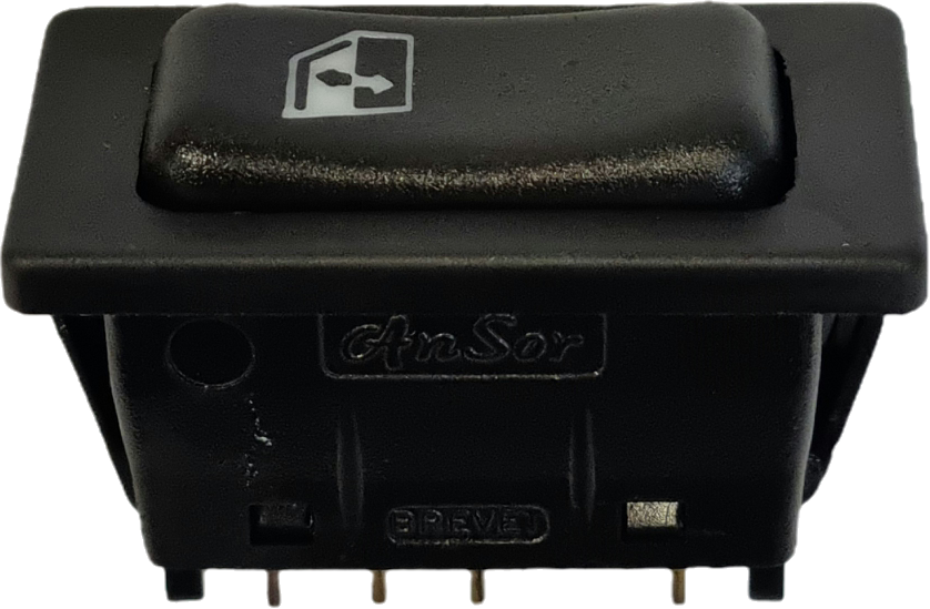 Momentary power window switch