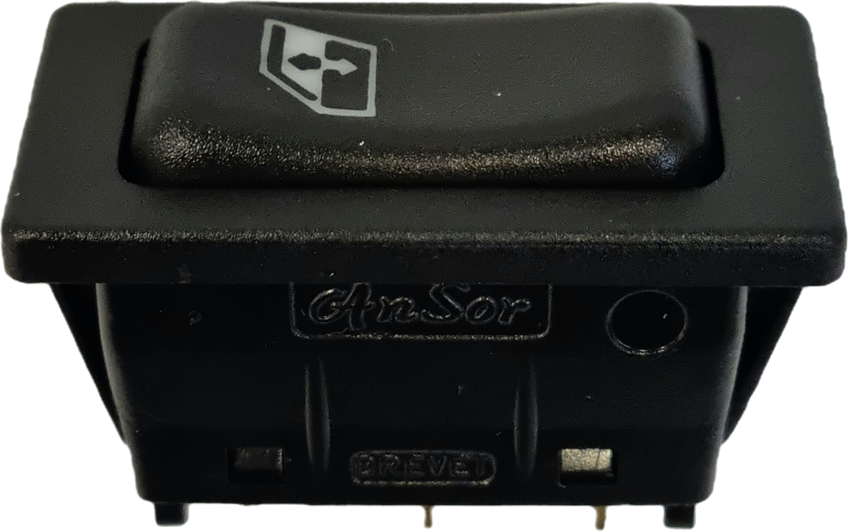 Momentary power window switch