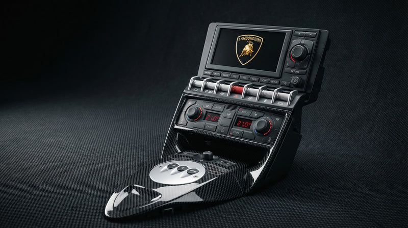Lamborghini Gallardo — Console centrale con tasti